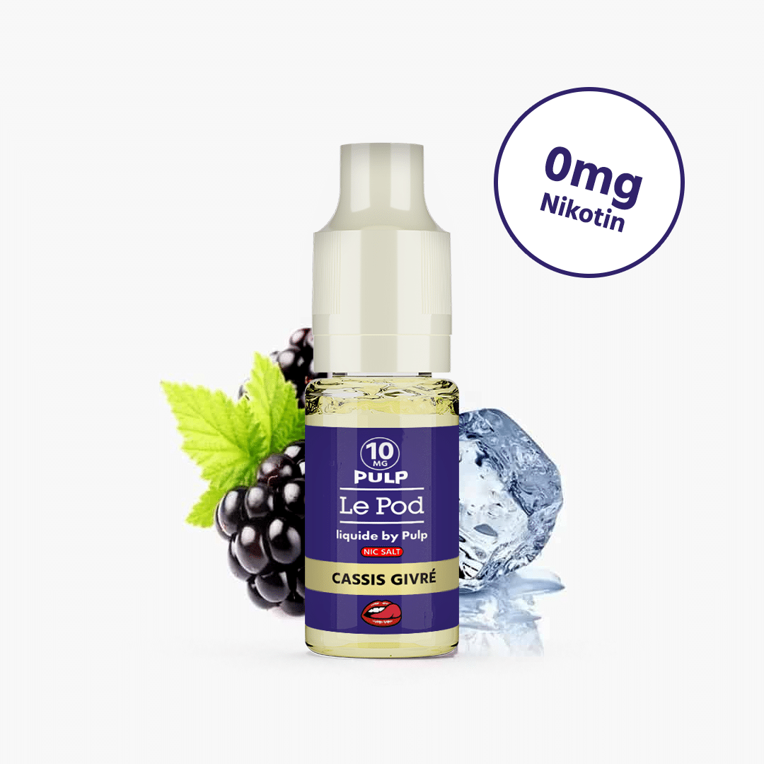 le pod by pulp frosted blackcurrant nikotinsalz liquid 0mg